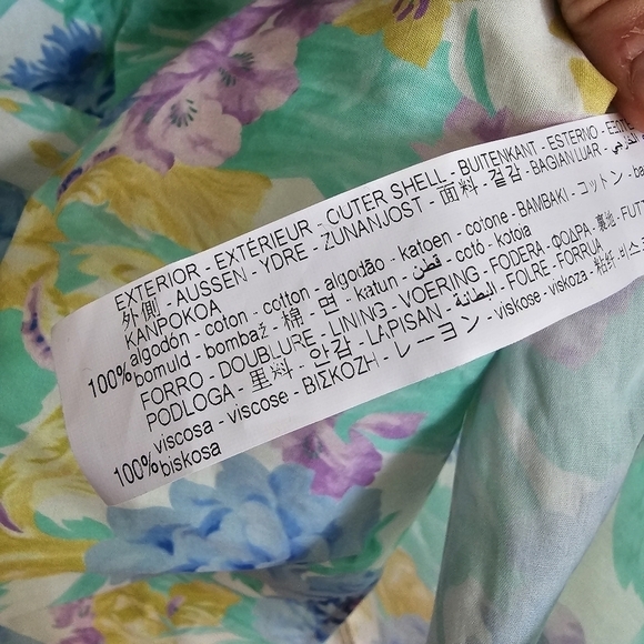 Zara Puff Sleeve Floral Poplin Mini Dress - Picture 12 of 12